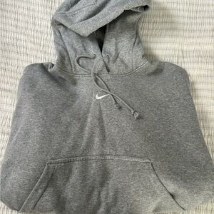 Nike Heather Gray Pullover Hoodie